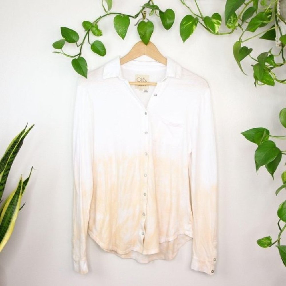 Chaser Long Sleeve Ombre Shirt Tie Dye Long Sleeve Comfy Cozy Tie Dye